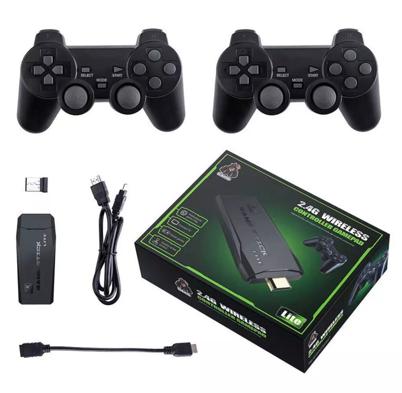 NovaMart - Wireless Controller Gamepad 2.4 con oltre 40.000 Giochi